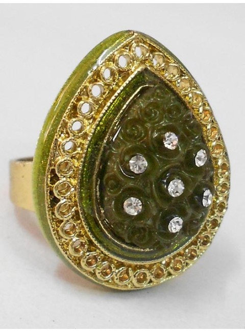 Kundan Finger Ring